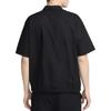 Nike Kulüp Kısa Kollu Oxford Düğmeli Gömlek Erkek gömlekleri Siyah FN3902-010