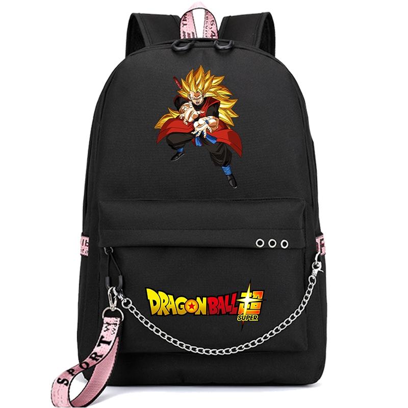 Anime Dragon Ball Printed Boy Girl Schoolbag Back To School Waterproof Bag Student Bookbag for Boy Girl Women Travel Leisure Bag Rucksack Mochila