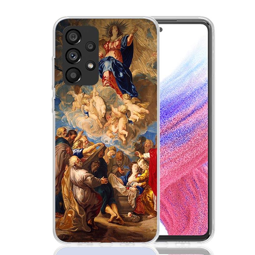Renaissance Art Painting Phone Case For Samsung Galaxy A13 A14 A15 A16 A53 A54 A55 A56 A33 A34 A35 A36 A23 A24 A25 A26 A05S A04S