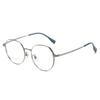 2023 Summer Ultra-Light Round Titanium Glasses with Thick Wide Rim for Myopia & Blue Light Protection - Style 2402