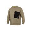 Sweatshirts Men's Army Green Crew Neck Moderate Regular H39348