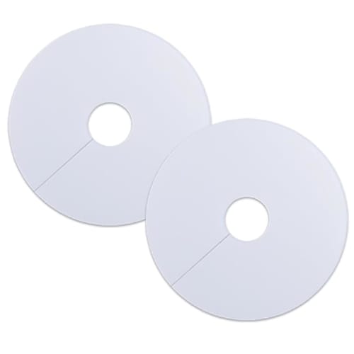 Washing Machine Drain Covers, 2-Pack, Silicone Covers, Close-Fitting Garbage Disposal, Easy Installation, Pre-Slit, Cuttable, Washable, Reusable, Self