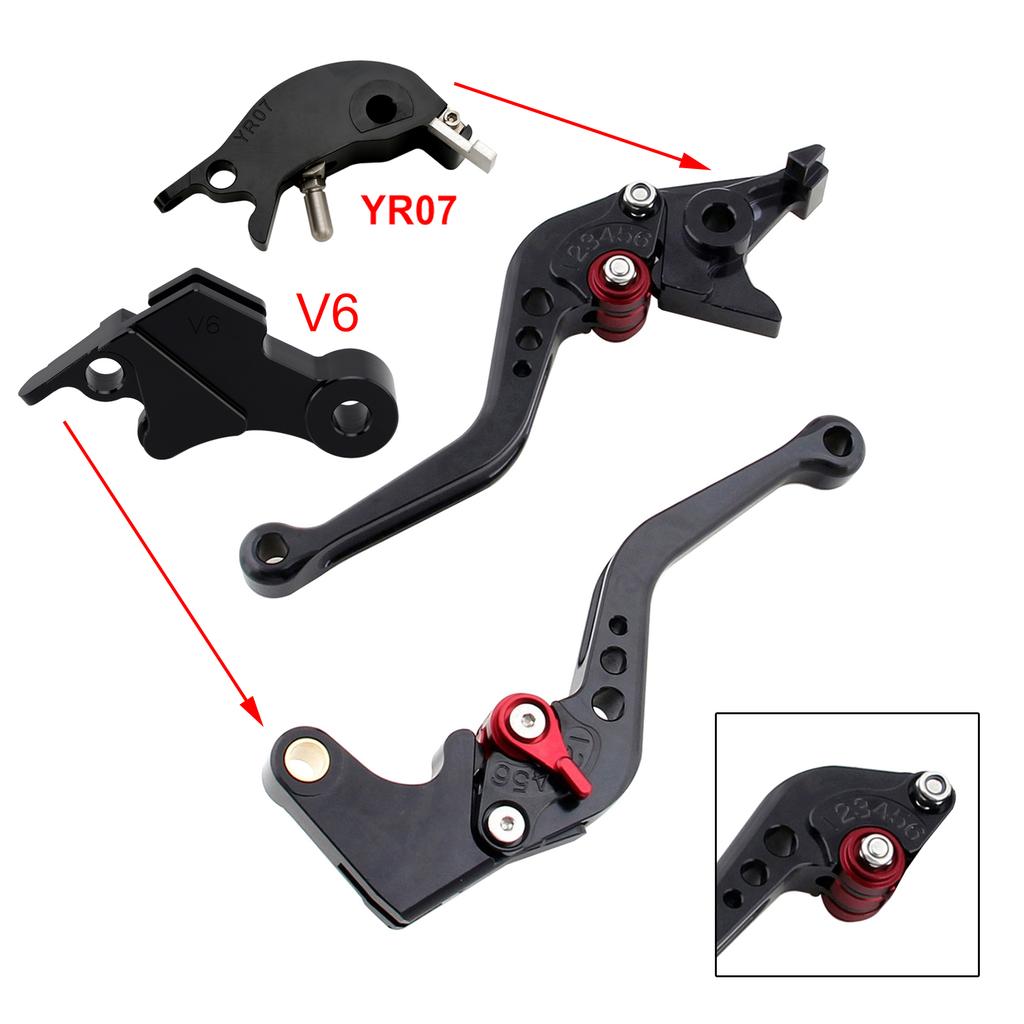NEW Short Clutch Brake Lever fit for YAMAHA XSR900 XSR900GP MT-09 MT-09SP 24-25