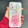 Applicable to Apple 11promax mobile phone case, new iphone11 advanced sense 11pro colorful 11 fireworks castle 1