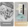 Double Layer Foldable Storage Rack Clothes Hanger Clip Collector Clothes Hanging Balcony Clothes Wall Hanger Finishing Rack