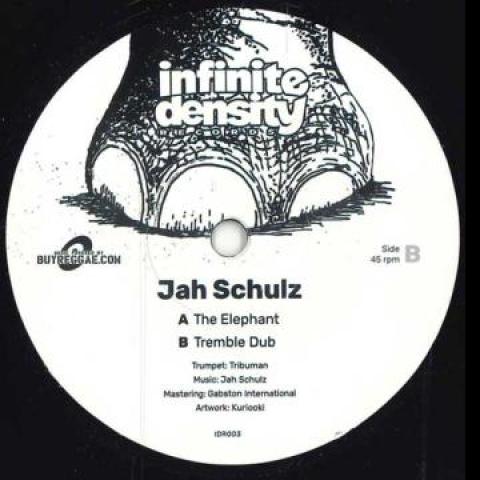 

7inch Record JAH SCHULZ - Elephant / Tremble Dub IDR003 Infinite Densit 2023 Europe Reggae, Ska & Dub