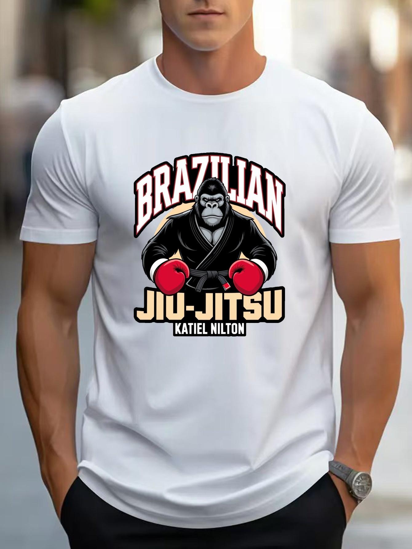 Brazilian Jiu-Jitsu Graphic T-shirt - Micro-Stretch Knit XXXXL