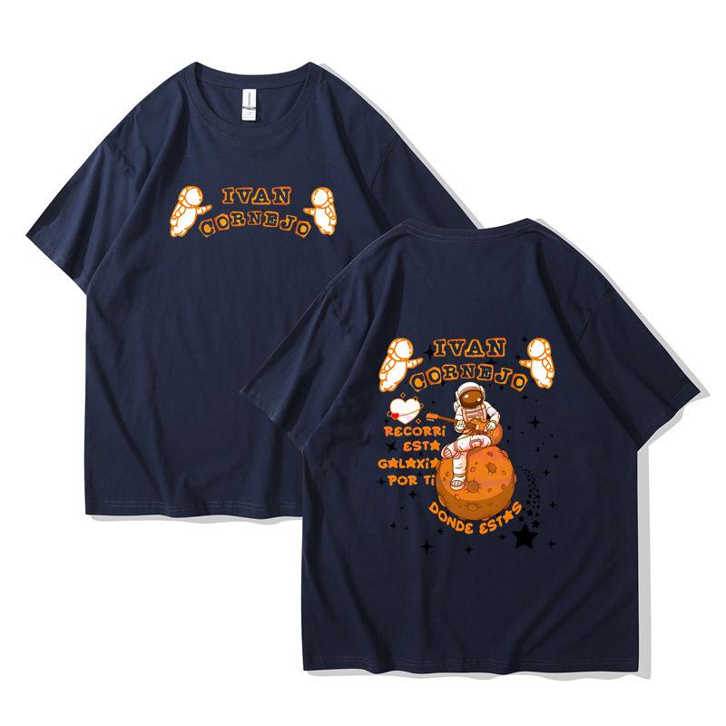Grenzüberschreitender Außenhandel Kurzarm-T-Shirt-Druck Ivan Cornejo Sale Para Ser Feliz Herren und Damen Freizeit