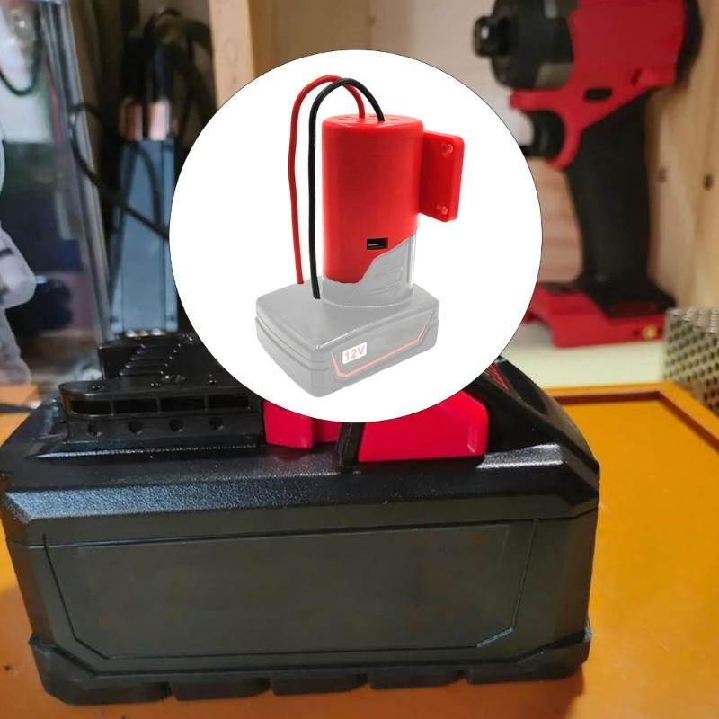 Power Ride Wheel Adapter DC12V Output LiBattery Adapter for Multiple Devices For Customs Electronics Modifications