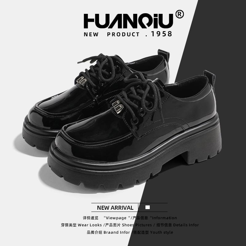 Global platform Mary Jane shoes women's XHQ-G512 summer women's shoes new versatile niche height-increasing small leather shoes women