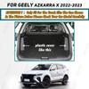 Car Trunk Mat For GEELY Azkarra X    Car Accessories Auto Interior Decoration cargo liner carpet