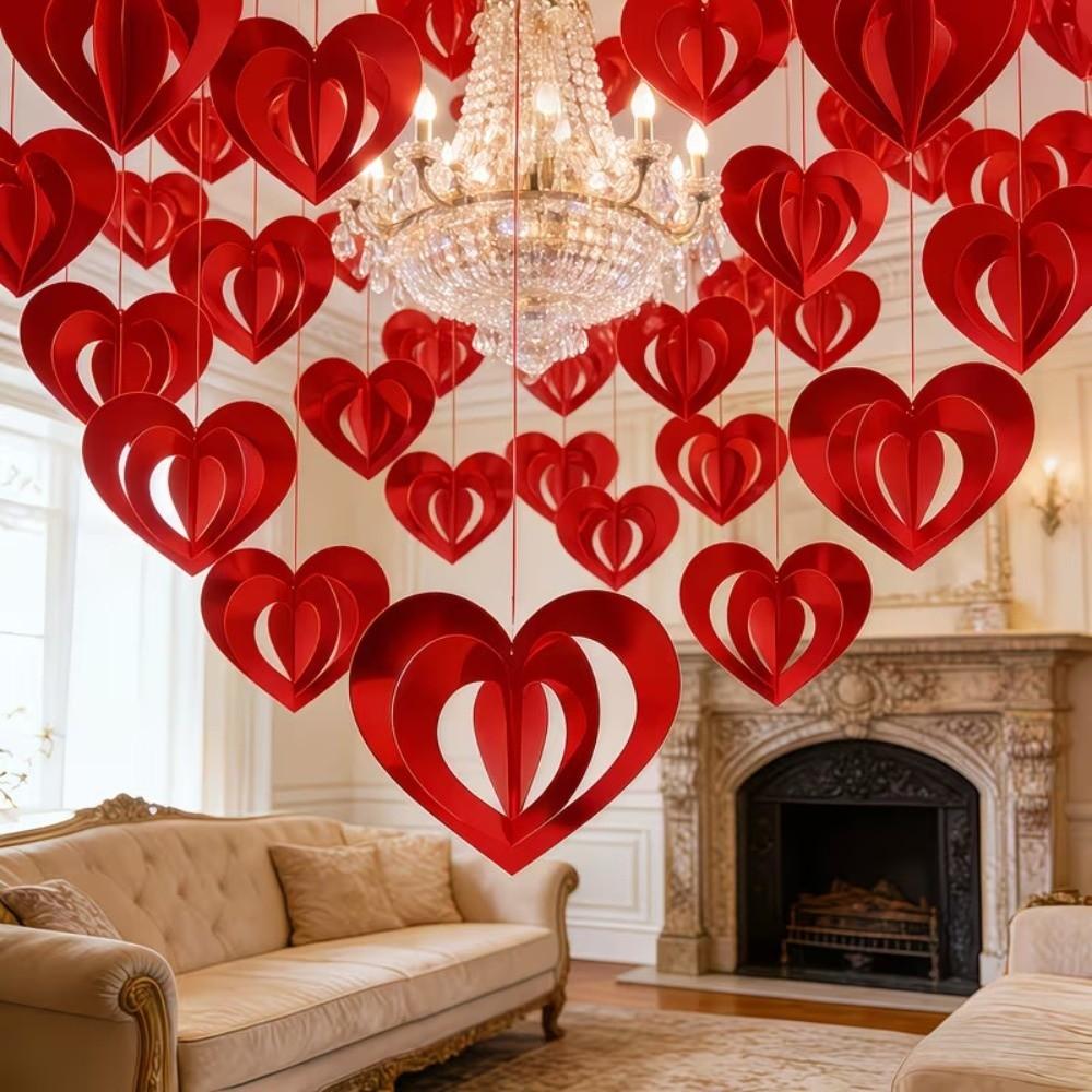 Flash Curtains Sequin Bead Strings DIY Heart Sequin Rain Curtain  Mothers Day