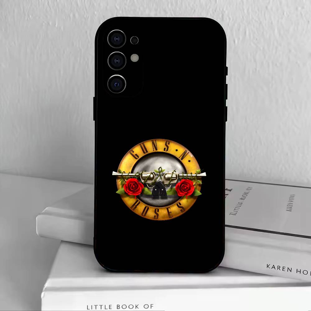 

Band G-Guns N Roses Phone Case For Samsung S25,S24,S21,S22,S23,S30,Ultra,S20,Plus,Fe,Lite,Note,10,Black Cover Samsung S20fe