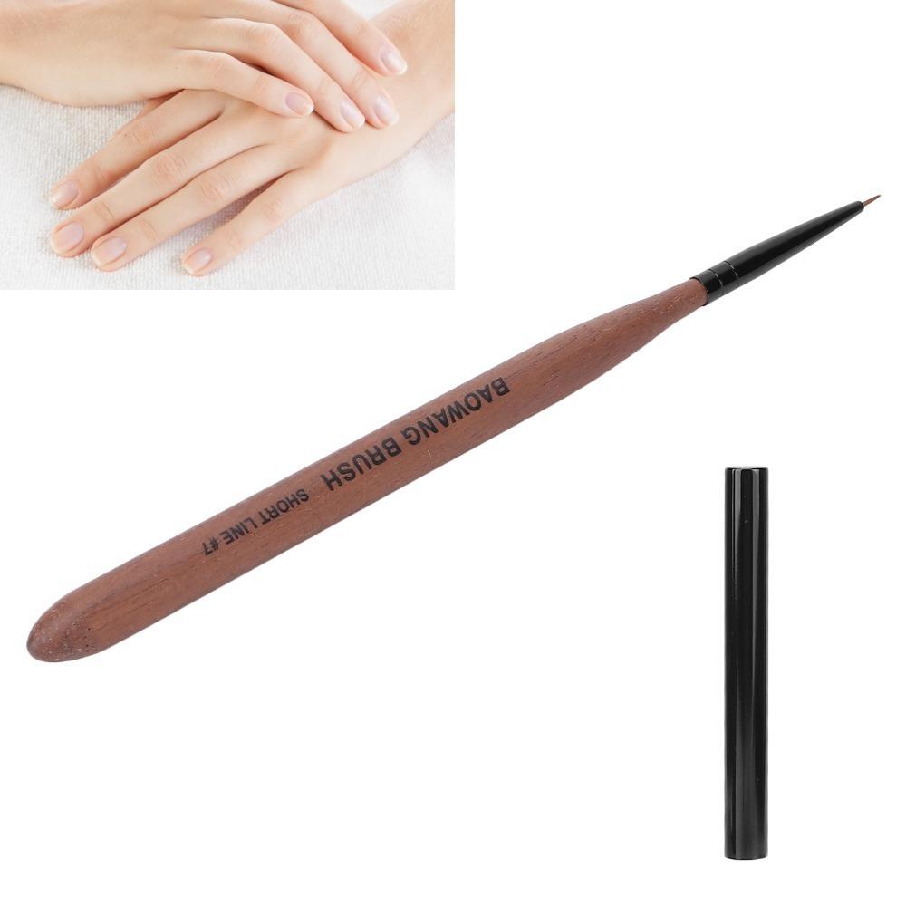 Ergonomic Handle Nail Painting Brush Thin Detail Design Nail DIY Brush Nail Art Brush Home Use 5mm