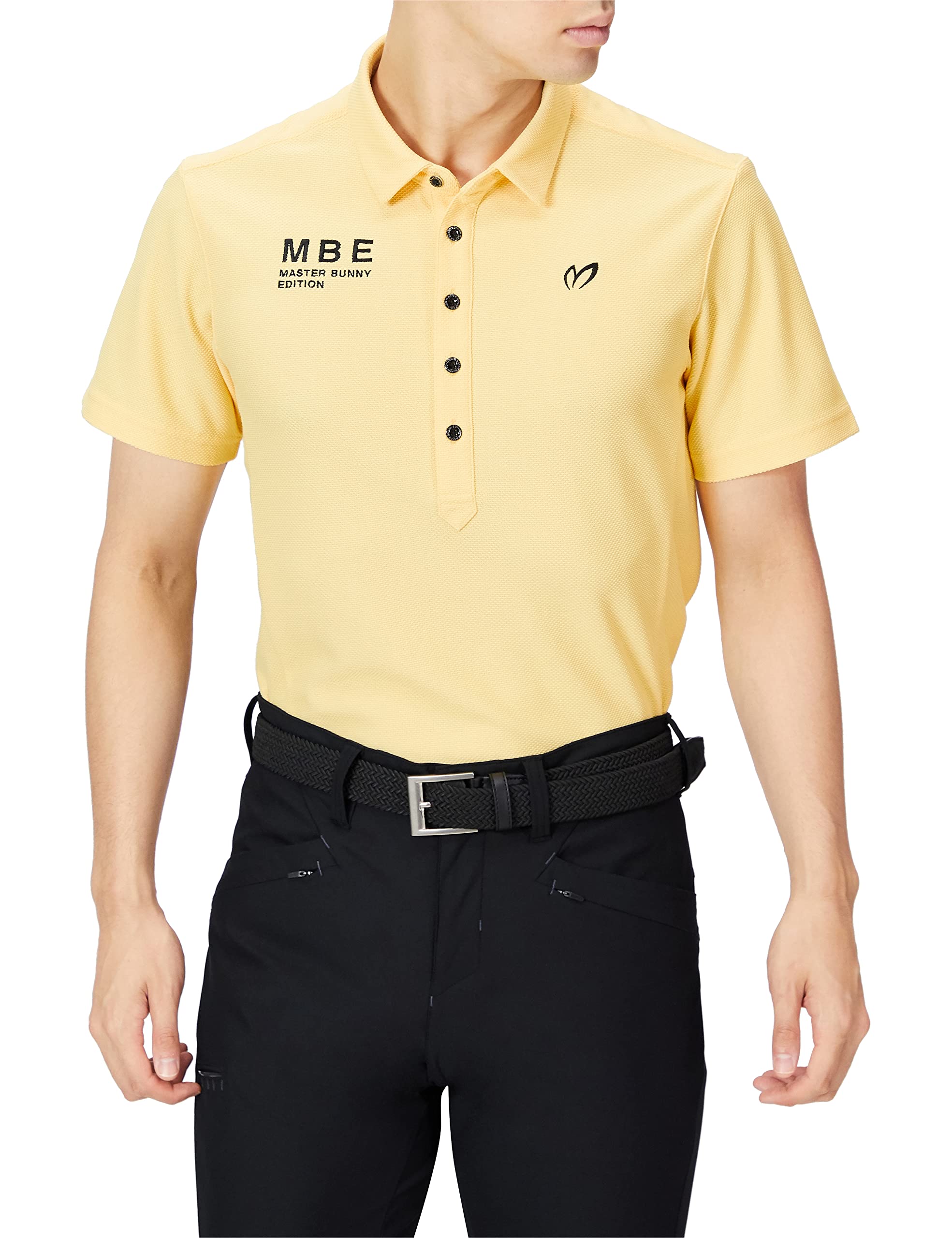 

Рубашка поло с коротким рукавом Master Bunny для размера 4 размера 060 мужская (Трикотажная сетка) Гольф, (желтый), 758-2260801, (M)