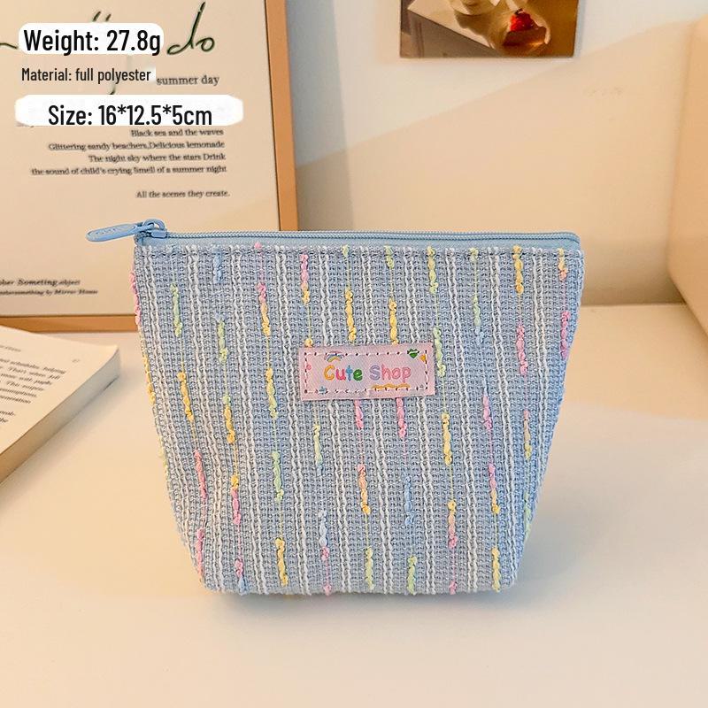 Portable Cosmetic and Coin Purse - Fragrance Style, Travel-Friendly, for Work and Storage