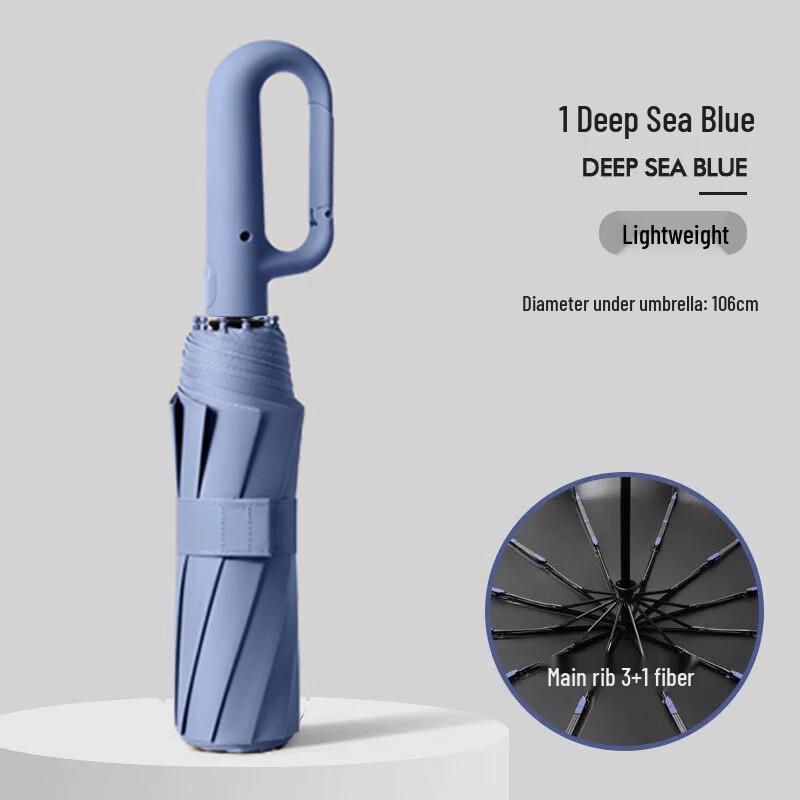 Semi-Automatic All-Weather Compact Umbrella