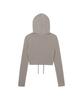 Legendary Dune Open Neck Crop Hoodie_Mocha