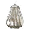 LED Pumpkin Lantern with Built-in Smart Timer Soft Warm Glow Battery-Powered Glass Pumpkin Shape Lantern Home Halloween Decor