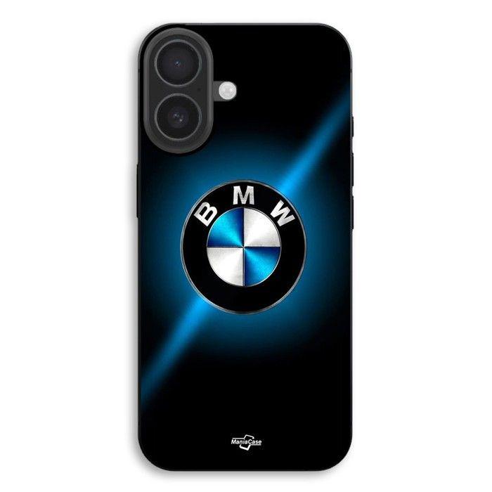 Coque de téléphone - MANIACASE - iPhone 17 - Logo BMW - Silicone TPU - Brillant