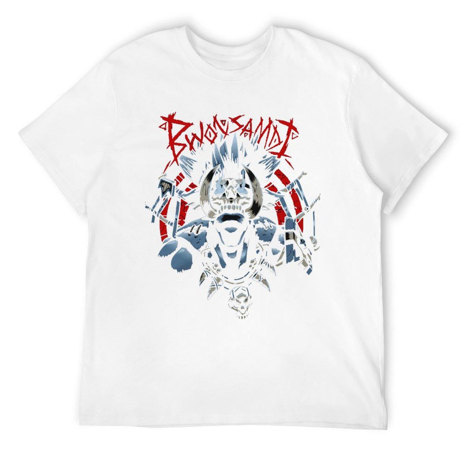 

Bwonsamdi T-Shirt plus size clothes graphics graphic tee shirt plain t shirts men S
