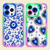 Funny Lucky Blue Evil Eye Clear Phone Case For VIVO Y400 Y100 Y75 Y51 Y50 Y36 Y35 Y28 Y22S Y21 Y20 Y19S Y17S Y16 Y15S Y04 Case