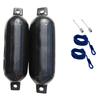 Inflatable Marine Boat Fenders with Reinforced Eyelets High Performances Fend for Yacht Docking & Collision Prevention