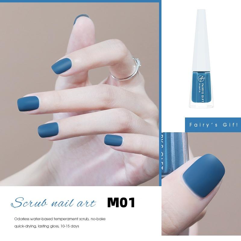 New Water-based Matte Nail Polish Matte Matte Non-tearable No-bake Quick-drying Long-lasting Nail Polish