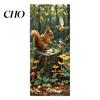 Garbage Labels Trash Can Stickers Self-Adhesive Waterproof Outdoor Bin Apply Decals Simulation Animal Plant Themes Weather-Resistant
