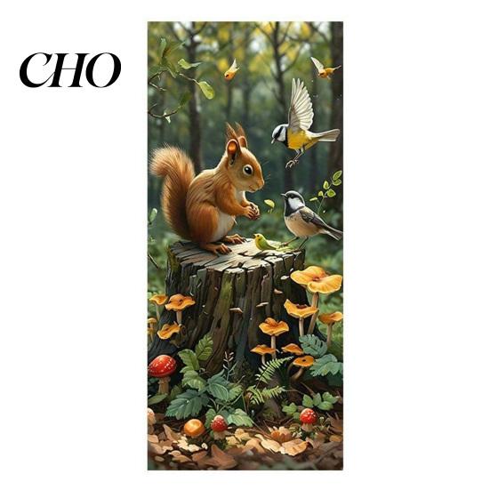 Garbage Labels Trash Can Stickers Self-Adhesive Waterproof Outdoor Bin Apply Decals Simulation Animal Plant Themes Weather-Resistant