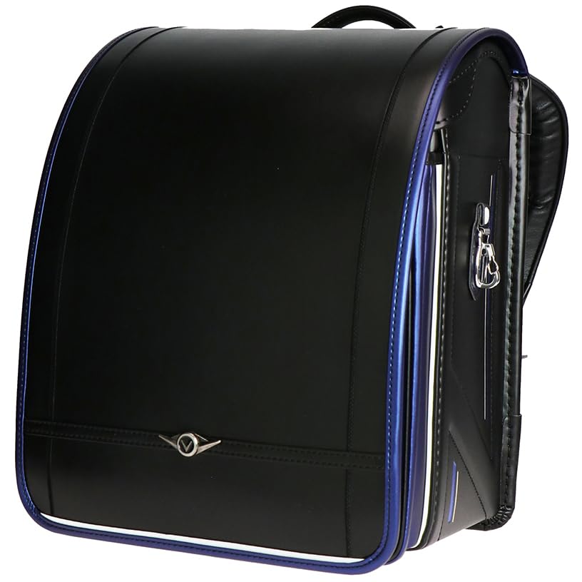 

School bag 91002 for navy [Hanessel] boys, black/metallic