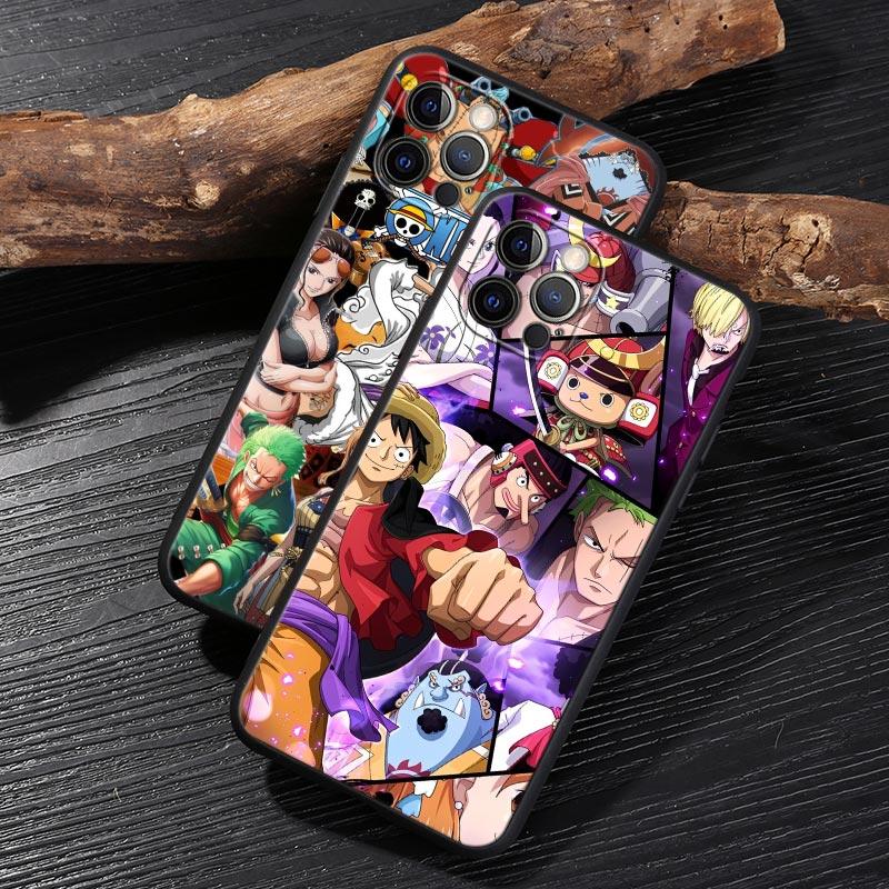 Monkey D Luffy One Pieces Anime For iphone 17 Case For iPhone 16 15 11 12 13 Mini 17 Pro Max 16 Plus 17E 16E Air Case Soft Cover