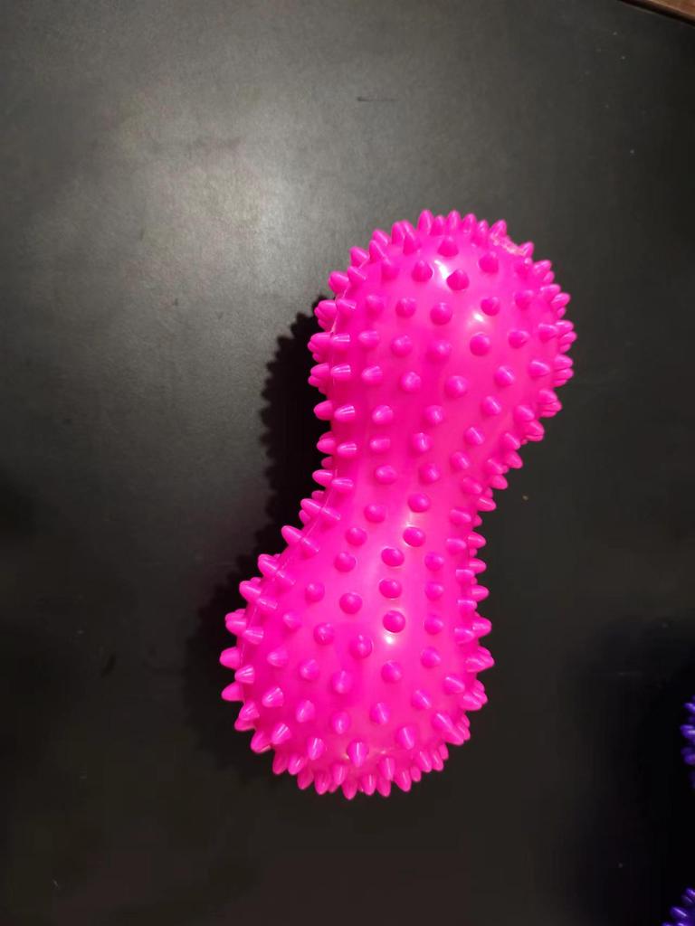 130g Peanut Massage Ball: Fascia & Muscle Relaxation, Fitness & Rehabilitation Hedgehog Ball, Grip Training