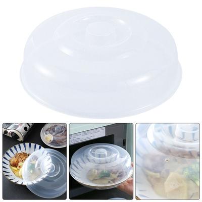 1 funda de plástico antisalpicaduras para microondas, ideal para cuencos de cocina, platos para tartas y cobertura universal.