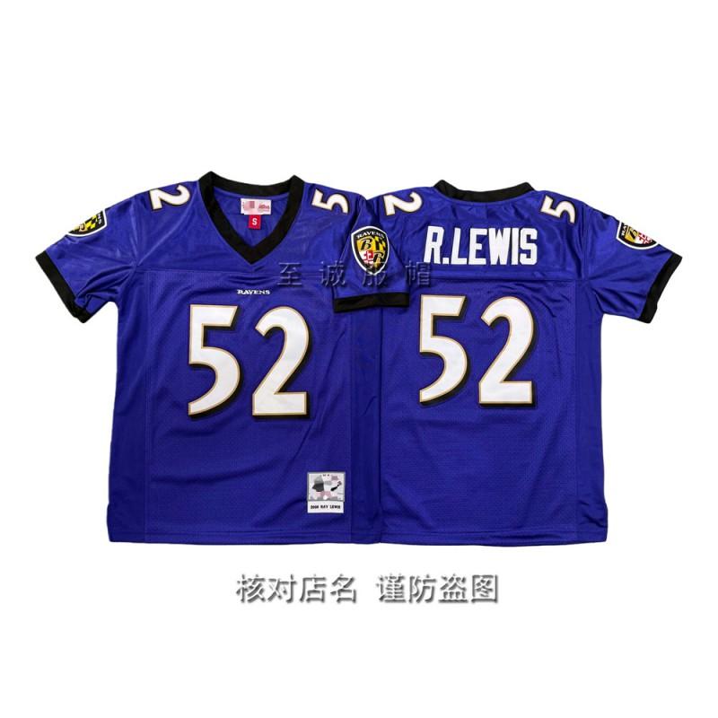 Kids Retro NFL Football Jersey Lions Ravens Colts Broncos Team Practice Uniform Cotton Blend Fall Wear