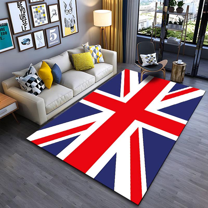 Union Jack British Flag Design Suitable As a Non-slip Mat for the Living Room or Bedroom Sofa
