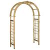 vidaXL Garden Arch Green Pine Wood Impregnated