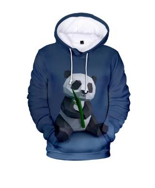 Fashion Women's T-Shirt New Creative China Panda Men's Ladies Hoodie Sweatshirt Hara Zhuku 3D Printed Pat Tat Cute