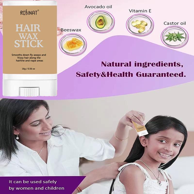 Anti Restlessness Tool: Rosemary Fragmented Hair Treatment Cream Styling Hair Wax Stick