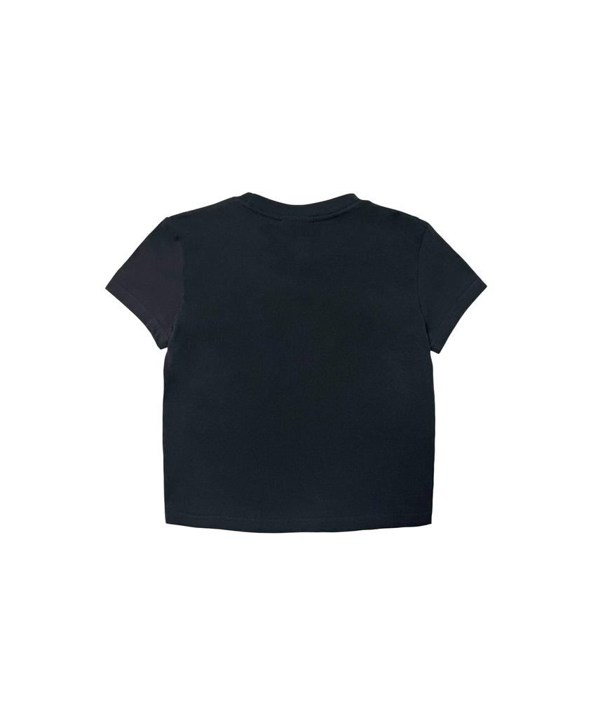 Yuseuteule Chest Pocket Short Sleeve T-Shirt (Black)