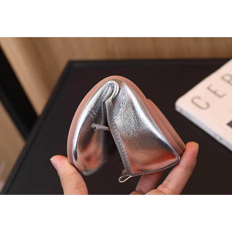 Korean Style Bowknot Solid Color Comfortable Low Cut Casual Girls Kids Leather Shoes