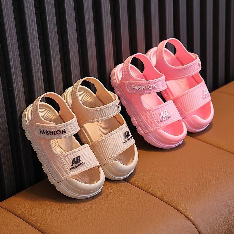 Baby Sommer Neue kinder Weiche Sohle Strand Schuhe Jungen Sport Sandalen Atmungsaktive Baotou Baby Schuhe männer Sommer
