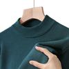 Half Turtleneck Knitwear Sweater Autumn/Winter Neck Sweatshirts Solid Color Pullovers Man Casual Mens Clothing
