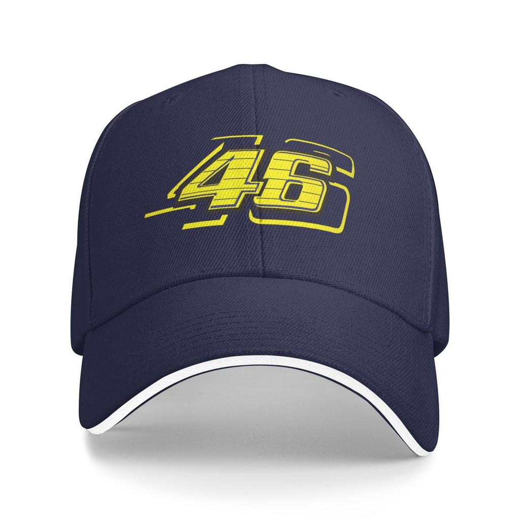 Letter 46 Print Baseball Cap Unisex Adjustable Sandwich Hat Vintage Outdoor Summer Travel Sun Snapback Cap Outlet