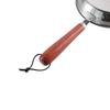304 Stainless Steel Open Skillet Wooden Handle Butter Heating Pan New Frying Pan  Kitchen Supplies