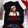 Rick Springfield Merry Christmas Black T-Shirt Cotton S-5XL Unisex T-Shirt