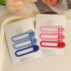 2026 New Style Colorful Duckbill Bangs Hair Clip - Women's & Children's Hair Accessory