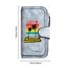 Vintage Hawaii Print Wallet Multi Card Pocket Fashion Purse Casual Portable Long Purse