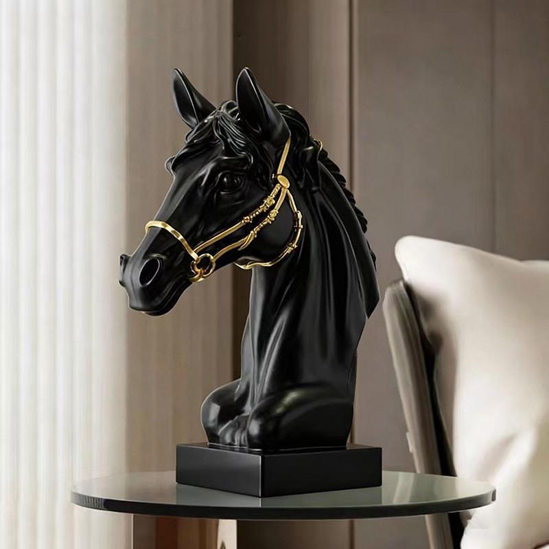 Artistic Horse Success Sculpture Home Decor Gift For Celebrations And Office Display