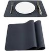 Wipeable Placemat Silicone 40 X 30 Cm Set Of 2, Suitable For Children